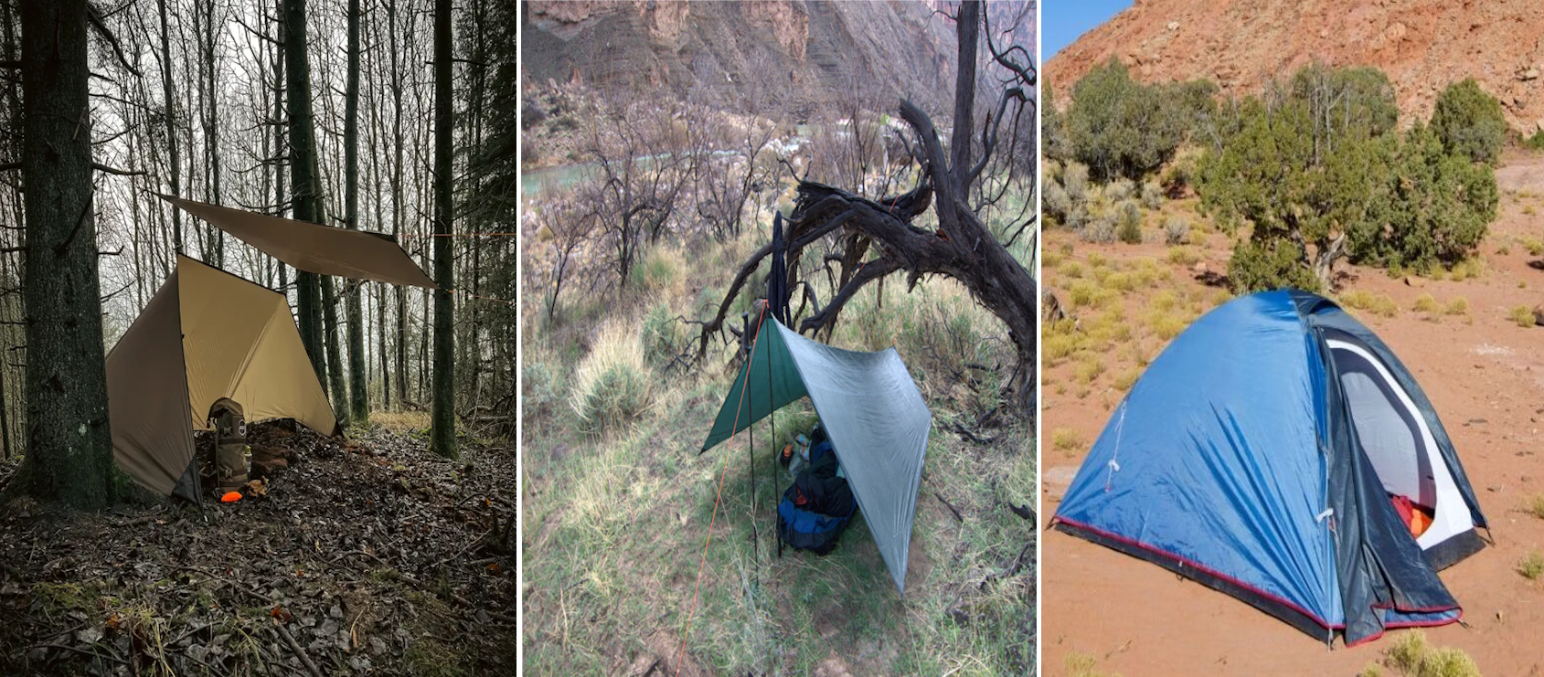 Survival Shelters: Tarp vs Tent vs Bivy - Tested in Rain